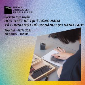 Sự kiện trực tuyến cùng học viện NABA NUOVA ACCADEMIA DI BELLE ARTI